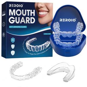 lot 2454 image: REROIO Anti Grinding Guard, Mouth Guard for Grinding Teeth at Night, Mouth Guard for Sleeping, Perfect fit Night Guards for Teeth Grinding, Reusable Mouthguard for Adults