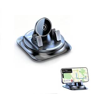 lot 2455 image: BVIZCUKO Car Phone Holder 360 Degree Rotation, Dashboard Hero Phone Holder, Adjustable Universal Car Phone Mount for Car Magnetic Interiorcar Navigation Mount for Drivers