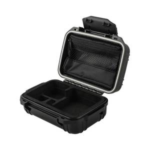 lot 2497 image: HIFIXAUDIO Kiwi Ears SONICAP Waterproof IEM Hard Case, Portable Protective Storage Box with Removable Mesh Pocket, Compact Travel Carrying IEM Case for in-Ear Monitors, Cables, DAC (Black)