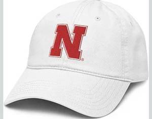 lot 2534 image: Nebraska Cornhuskers Icon Red Officially Licensed Adjustable Baseball Hat
