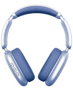 lot 2583 image: Wentronic Y02 Active Noise Cancelling Headphones, Wireless Over-Ear Bluetooth 5.4 Headphones with Microphone, 60H Playtime, Hi-Res Audio, Big Bass, Foldable Lightweight for Travel Home Office, Blue