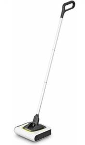 lot 2585 image: K�rcher KB 5 Electric Floor Sweeper Broom, for Carpets, Hardwood Floors and Tiles, Lightweight and Cordless, Ideal for Fur, Hair, Dirt & Dust - White