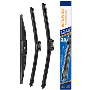 lot 2681 image: Wenyant 261410 Windshield Wipers Compatible with Chevrolet Trax 2015-2021 Buick Encore 2013-2021 Front and Rear Wiper Blades for My Car Automotive Replacement (Set of 3)
