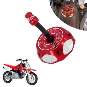 lot 3297 image: Dirt Bike Gas Cap,Motorcycle Gas Fuel Tank Cap with Breather Valve Universal CNC for CRF CR XR 50cc - 150cc RM KX KLX TTR SSR Apollo TAO TAO SDG Dirt Pit Bike Red