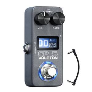 lot 3331 image: Valeton GP-5 Super Compact Multi-Effects Processor & NAMIR Loader Pedal(Incl 1PCS Additional TRS Cable By VOLKTONE)