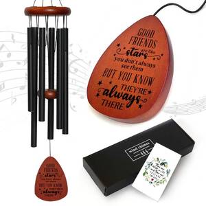 lot 3335 image: Friendship Thank You Wind Chimes Gifts for Friends, Best Friends Birthday Gifts for Women Men, Garden Decoration for Outside Patio Home, Unique Wind Chimes for BBF