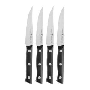 lot 3339 image: HENCKELS Dynamic Razor-Sharp Steak Knife Set of 3, German Engineered Informed by 100 Years of Mastery, Stainless Steel