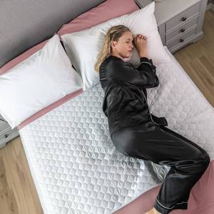 lot 3368 image: Hygge Sheets Organic Washable Incontinence Bed Pads with Tucks - 100% Waterproof Reusable Mattress Protector Underpads - Rayon derived from Bamboo - King