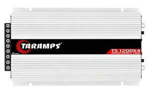 TS 1200x4 Amplifier Car Audio 1200W RMS 2 Ohms 4 Channels 2 Bridged Channels, Full Range Crossover Fixed RCA/Wire Input - Multichannel Class D. - Retail: $160