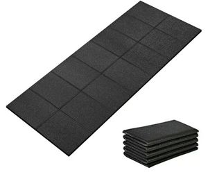 lot 17394 image: Treadmill Mat 56x24, WERCHO Foldable Walking Pad Mat for Carpet Hardwood Floors 4mm Heavy-Duty Exercise Equipment Mat. - Retail $25