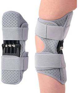 lot 17407 image: Spring-Powered Knee Support Brace - Boost Joint Assistance for Stairs, Squats & Daily Mobility - Ergonomic Patella Support with Adjustable Straps for Elderly & Active Adults. - Retail $25