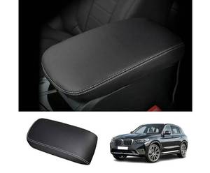 lot 17469 image: Center Console Cover for BMW X3 (2018-2024)for BMW X4 (2019-2025), for BMW X3 X4 (sDrive30ixDrive30iM40iM), Waterproof&Comfy Leather Armrest Cover 2021 2022 2023 2024 X3 X4 Accessories. - Retail $17