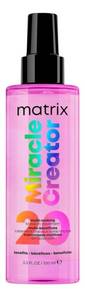 lot 17510 image: Matrix Miracle Creator Leave-In Conditioner Spray - Heat Protectant, Anti-Frizz, Moisturizing & Detangling, Adds Shine, Primes For Styling, For Damaged & All Hair Types, Sulfate Free - Retail $15