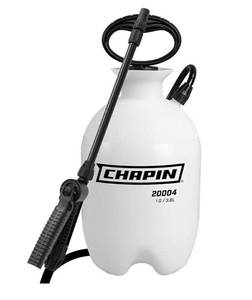 lot 17545 image: Pump Sprayer, 1-Gallon SureSpray Translucent Tank with an Easy Fill Funnel-Top Opening, Adjustable Cone Nozzle & 34 Long Reach Hose, Used for Fertilizer, Pesticides, Weeds & Pests. - Retail $20