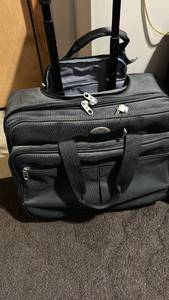 lot 40451 image: Samsonite Rolling Laptop Briefcase