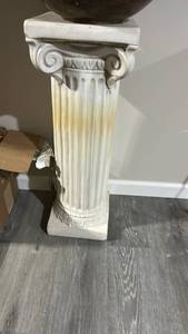 lot 60507 image: Ionic Column Pedestal Stand