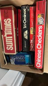 lot 60509 image: Lot of 6 Vintage Classic Board Games