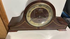 lot 60529 image: Schatz & Sohne Napoleon Hat Mantel Clock with Chime