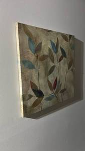 lot 60531 image: Botanical Leaf Canvas Wall Art