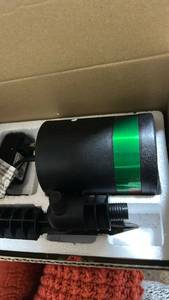 lot 60545 image: Laser Lights Outdoor Projector with Ground Stake and Power Adapter
