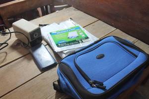 lot 1558 image: Texas Instruments Calculator, Mailers and More