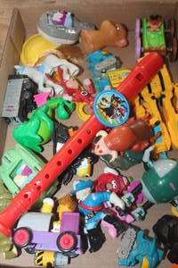 lot 1588 image: Flat of Misc. Toys