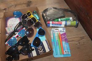 lot 1596 image: Contents of Junk Drawer, Sunglasses and More