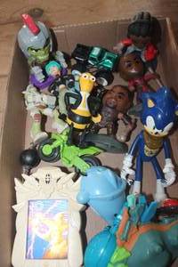 lot 1599 image: Flat of Misc. Toys