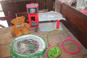 lot 1619 image: Buddy Bear, Butterfly Garden and More