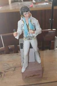 lot 1639 image: Vintage McCormick Elvis Decanter