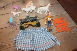 lot 1644 image: Toy Story Woody Action Figure and More