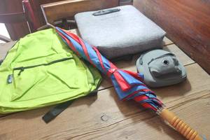 lot 1655 image: Like New Back Packs and More