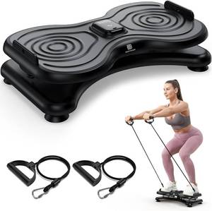 lot 142249 image: New Waist Twist Board with LCD Display and Resistance Bands, Ab Twister Machine for Abs Workout, Slim Waist and Core Exercise, Home Gym Equipment for Women & Men