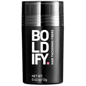 lot 142263 image: BOLDIFY Hair Fibers for Thinning Hair, for Women & Men, Black 12g  Instantly Fills Thinning & Fine Hair for a Fuller, Thicker Look - Thin Spot Cover Up - Hair Building Fibers & Hair Powder