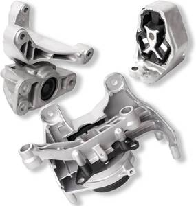 lot 342160 image: Retails for $230 3PCS Engine Motor Mount Set Fit for 2022-2025 Nissan Rogue 1.5L L3 (FWD ONLY) - Right Engine, Left Transmission, Rear Torque Strut - Replaces 11210-6RC0B, 11220-6RC1B, 11220-6RC1C, 11360-6RC0B