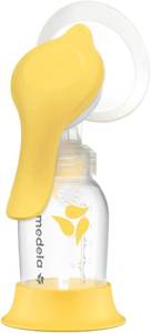 lot 342192 image: Medela Harmony Manual Breast Pump, On-the-Go, More Milk Output