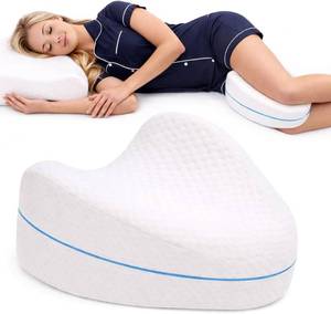 lot 442082 image: Contour Legacy Leg & Knee Foam Support Pillow for Side Sleepers Soothing Relief for Back, Hips, Knees, Joints, Nerves & Muscles