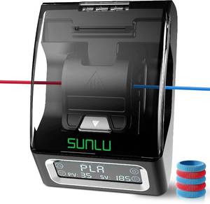lot 442121 image: SUNLU Official Filament Connector, Fast Heating Filament Splicer for 3D Printer Filament 1.75mm, Up to 240 C, Compatible with PLA PETG TPU ABS PA Nylon, Easy to Use, Pack with 200PCS PTFE Sleeve
