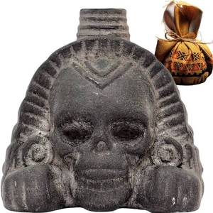 lot 442123 image: Real Screaming Aztec Death Whistle from ZBOSS by ITZCOEHUA - Loudest Authentic Human Sounding Screams 125 Decibels Loud, Collectible, Aztec Design in Black Obsidian, Self defense