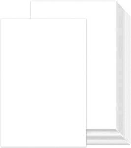 lot 251641 image: 12x18 White Cardstock 100 Sheets  Goefun 80lb Heavy Construction Paper Thick Printer Paper Card Stock for Arts and Crafts, Posters, Brochures, Menus, Covers
