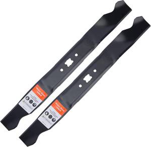 lot 251650 image: Grasscool 21 Deck Troy Bilt Mower Mulching Blades Replacement 942-0741A  Fits 742-0741A TB110 TB240 TB230 TB130 TB200 TB130XP TB160 TB210 TB320 Lawn Tractor Parts,Bagger Sharp Cuts Side Discharge
