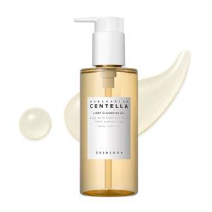 lot 251666 image: SKIN1004 Madagascar Centella Light Cleansing Oil 6.76 fl.oz, 200ml  Gentle Oil Cleanser for Face, Korean Facial Cleanser, Double Cleansing