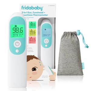 lot 351809 image: Frida Baby Thermometer, 3-in-1 Infrared Thermometer for Ear, Forehead & Touchless, Fever Thermometer for Baby, Infants, Toddlers, Kids & Adults
