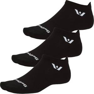 lot 351821 image: Swiftwick- ASPIRE (3 Pairs) No-Show Running Socks, Cycling Socks, Compression Fit