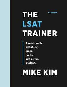 lot 452185 image: The LSAT Trainer A Remarkable Self-Study Guide For The Self-Driven Student