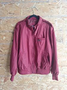 lot 36 image: Retro Members Only Jacket, Burgundy