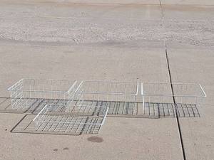 lot 47 image: 4 Wire Storage Baskets