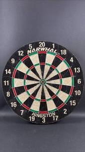 lot 64 image: Narwhal Kingston Dartboard