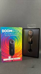 lot 116 image: NIB BoomStick Audio Processor Headphone Amplifier with USB Cable