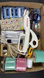lot 130 image: Sewing and Craft Supply Includes Olfa Rotary Cutter